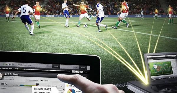 paris sportifs illustration tablette ordinateur football